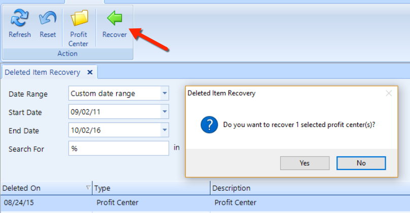 deleted items recovery tool